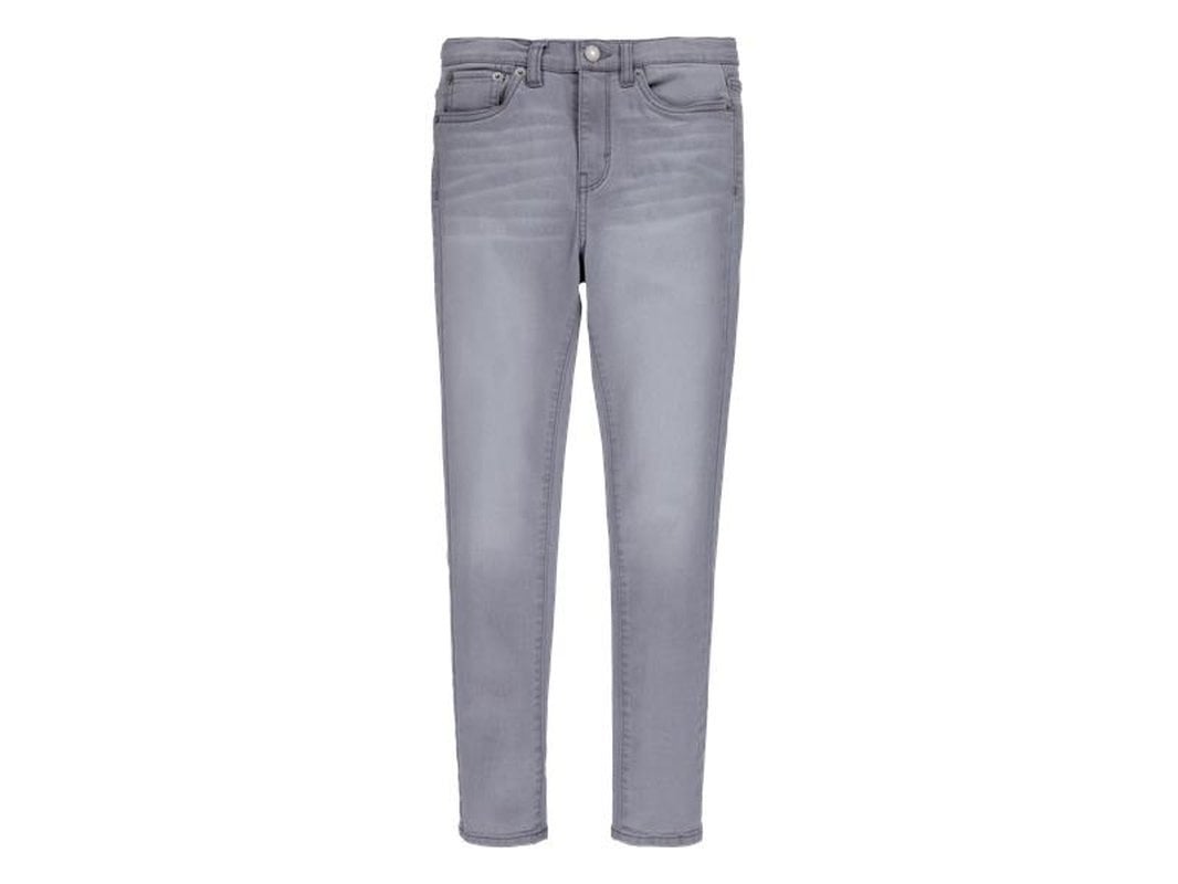 LEVI'S Meisjes - Jeans broek - high rise super skinny - Grijs