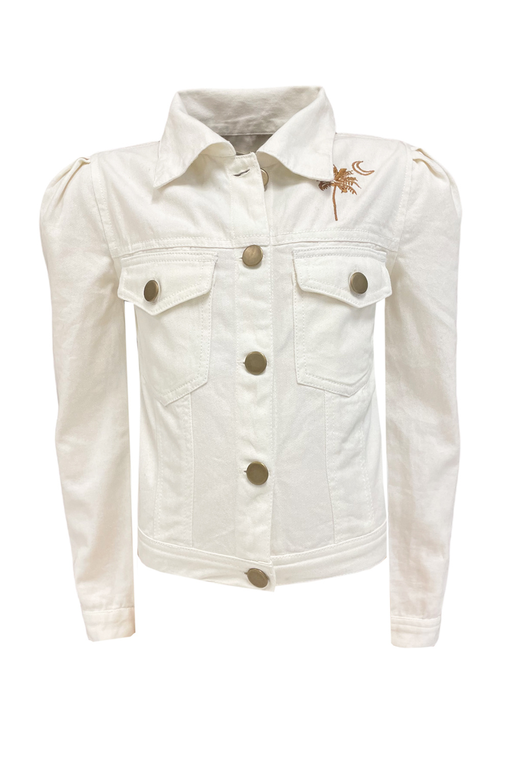 TOPitm Meisjes jas Rosa - Off white TOPitm Meisjes jas Rosa - Off white