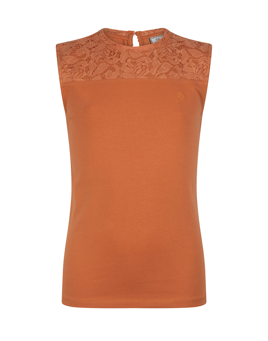 Indian Blue Jeans Meisjes singlet kant - Amber bruin Indian Blue Jeans Meisjes singlet kant - Amber bruin