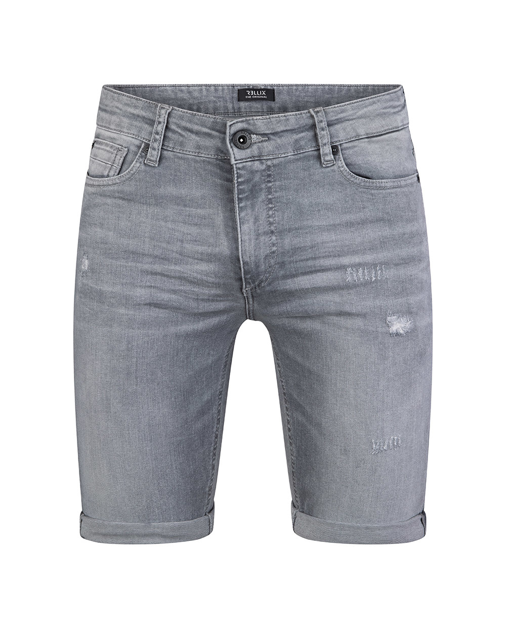 Rellix Jongens jeans short duux - Light Grey Denim Rellix Jongens jeans short duux - Light Grey Denim