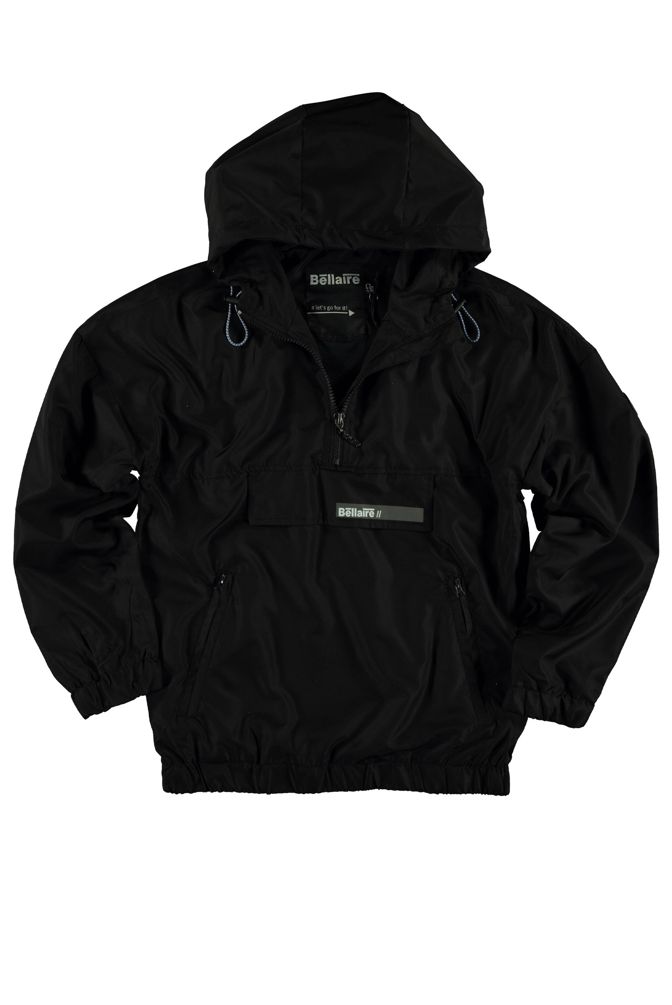 Bellaire Jongens anorak - Jet Zwart Bellaire Jongens anorak - Jet Zwart