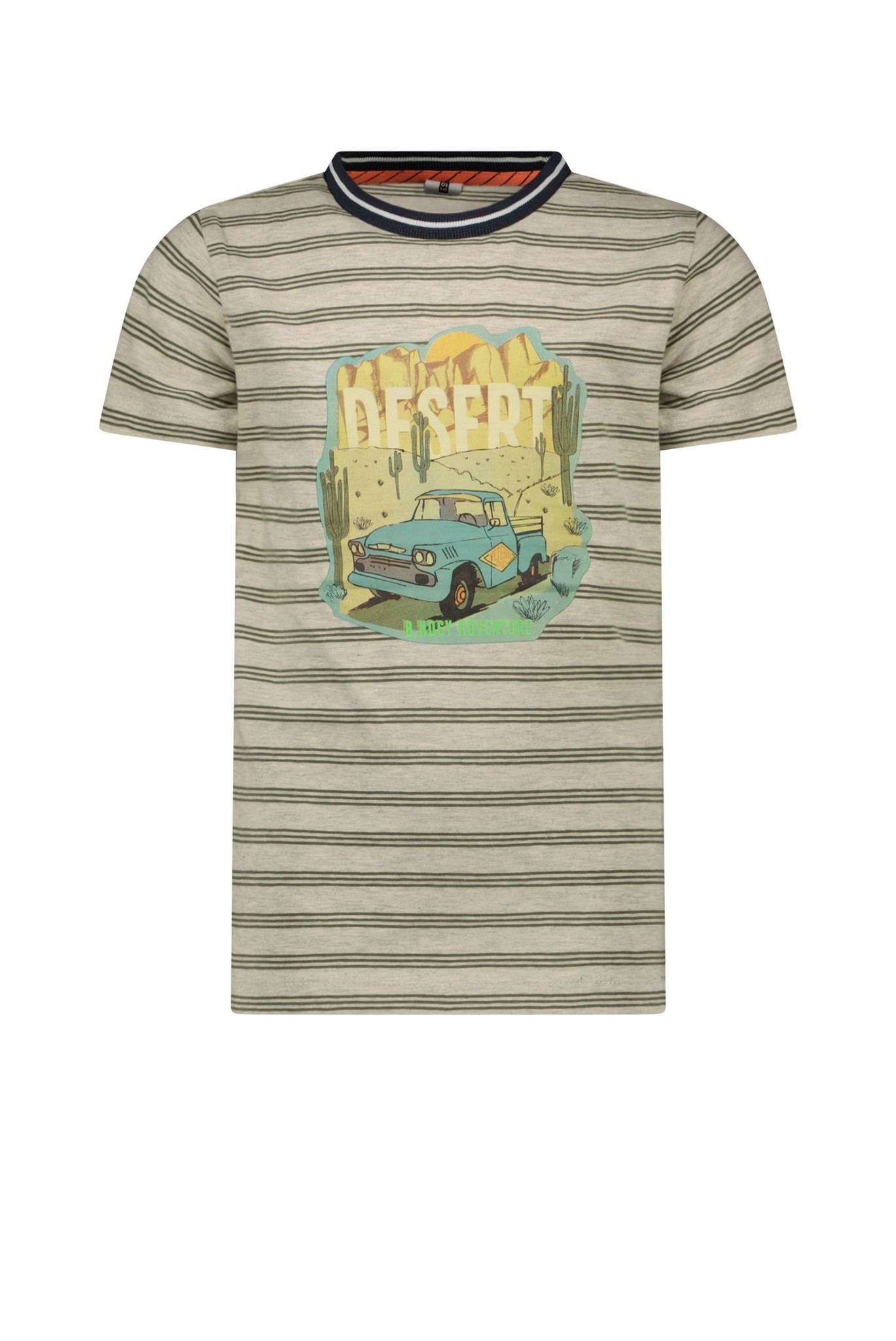 B.Nosy Jongens t-shirt print - Proud streep B.Nosy Jongens t-shirt print - Proud streep
