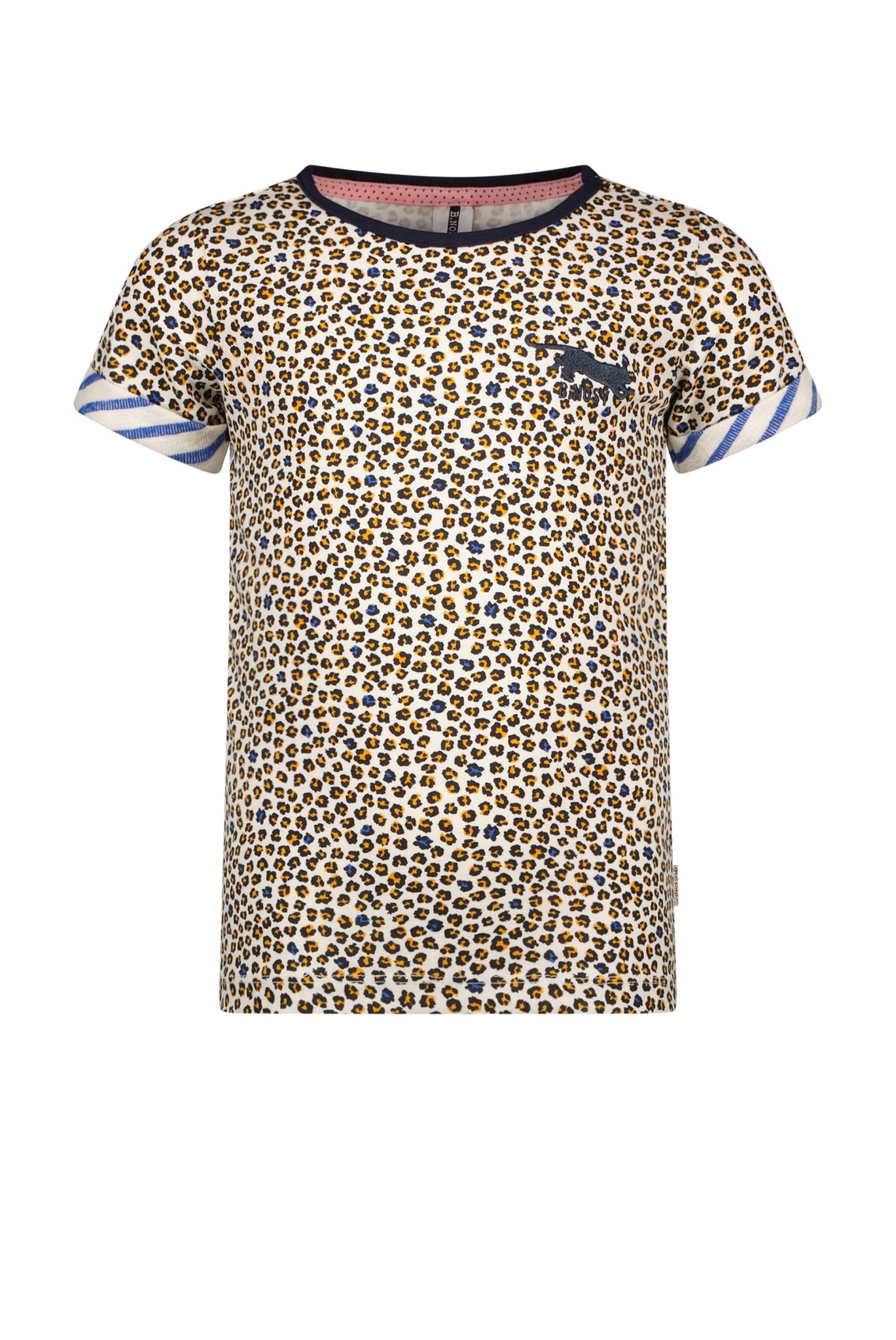 B.Nosy Meisjes t-shirt AOP - Confi leo B.Nosy Meisjes t-shirt AOP - Confi leo