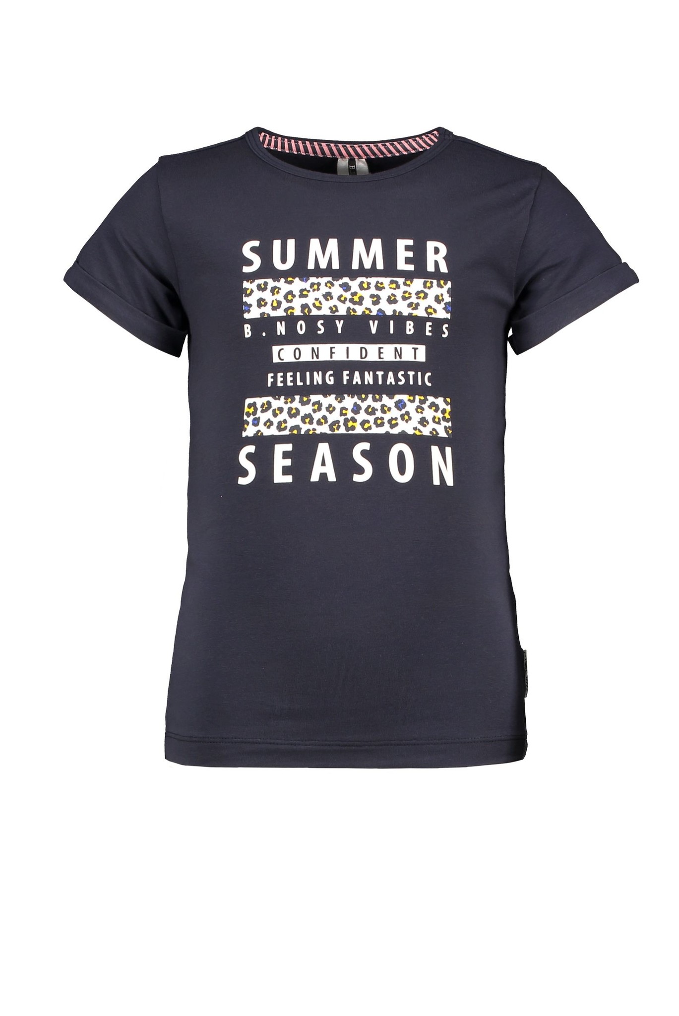 B.Nosy Meisjes t-shirt artwork - Marine blauw B.Nosy Meisjes t-shirt artwork - Marine blauw