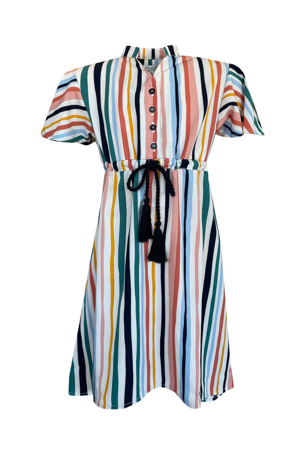 Miss-T Meisjes jurk Rosalie - Multi Miss-T Meisjes jurk Rosalie - Multi