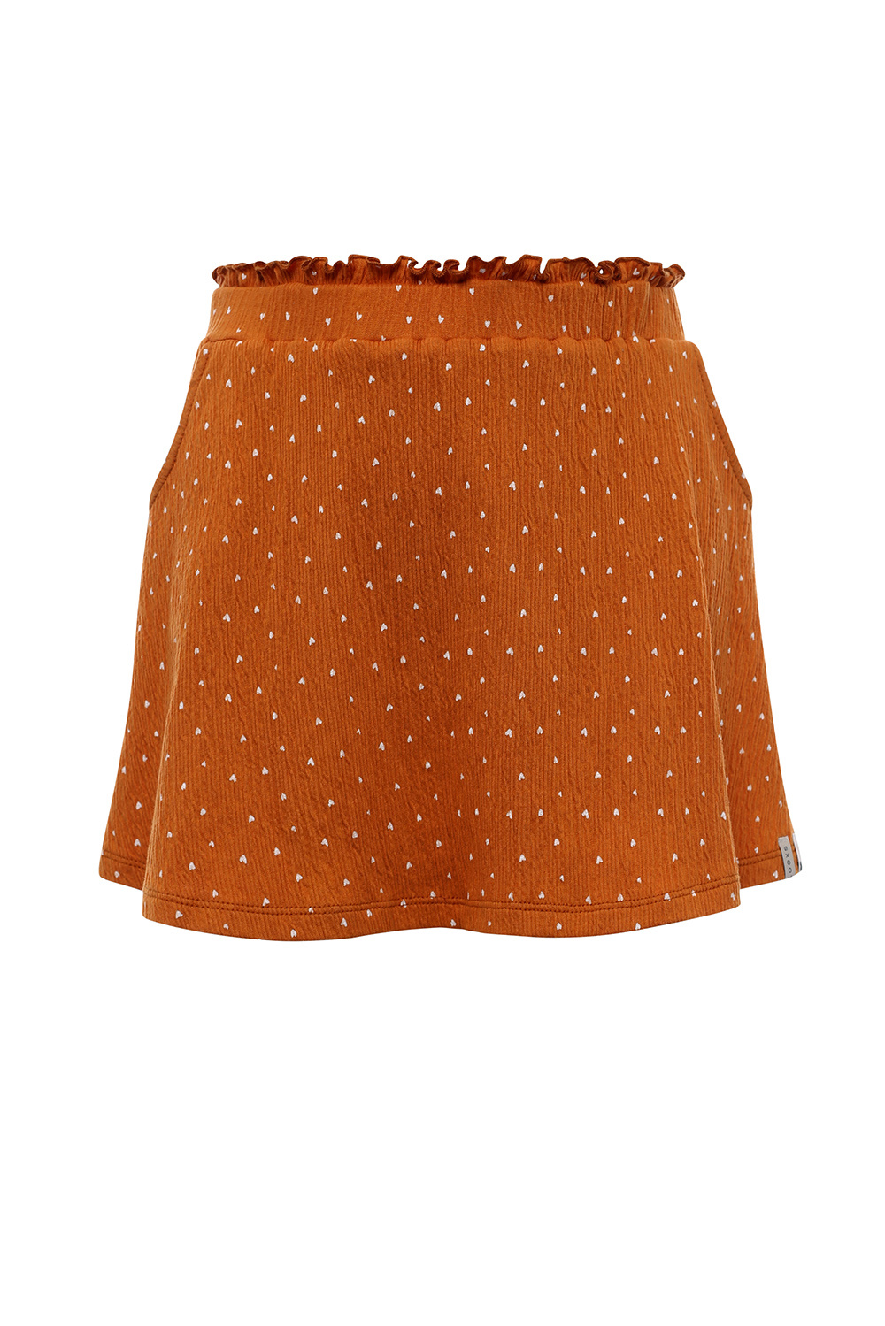 LOOXS Little Meisjes rok - Oker hartjes LOOXS Little Meisjes rok - Oker hartjes