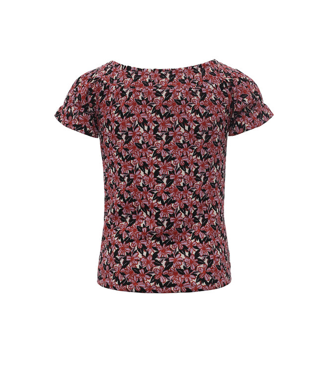 LOOXS 10sixteen Meisjes top crinkle - Hawaii bloemen