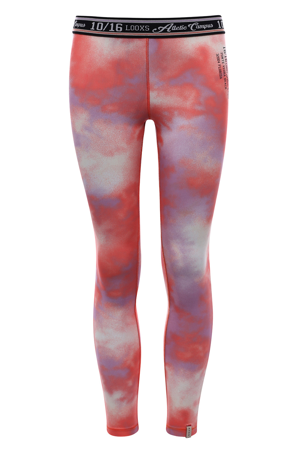 LOOXS 10sixteen Meisjes legging tie-dye - Papaya LOOXS 10sixteen Meisjes legging tie-dye - Papaya