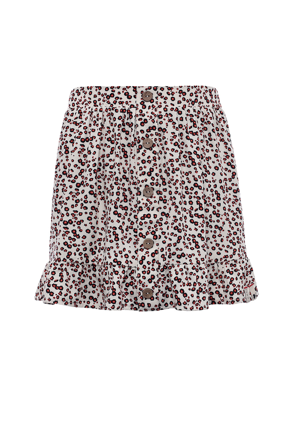 LOOXS 10sixteen Meisjes rok - Panter bloemen LOOXS 10sixteen Meisjes rok - Panter bloemen