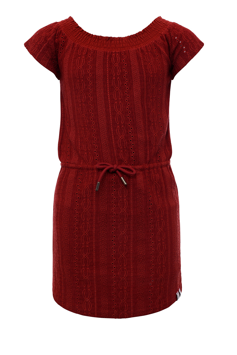LOOXS 10sixteen Meisjes jurk - Brick LOOXS 10sixteen Meisjes jurk - Brick