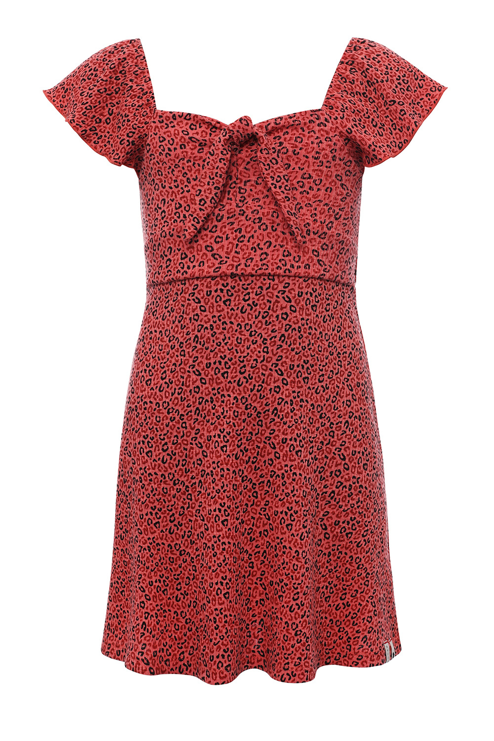 LOOXS 10sixteen Meisjes jurk - Papaya LOOXS 10sixteen Meisjes jurk - Papaya