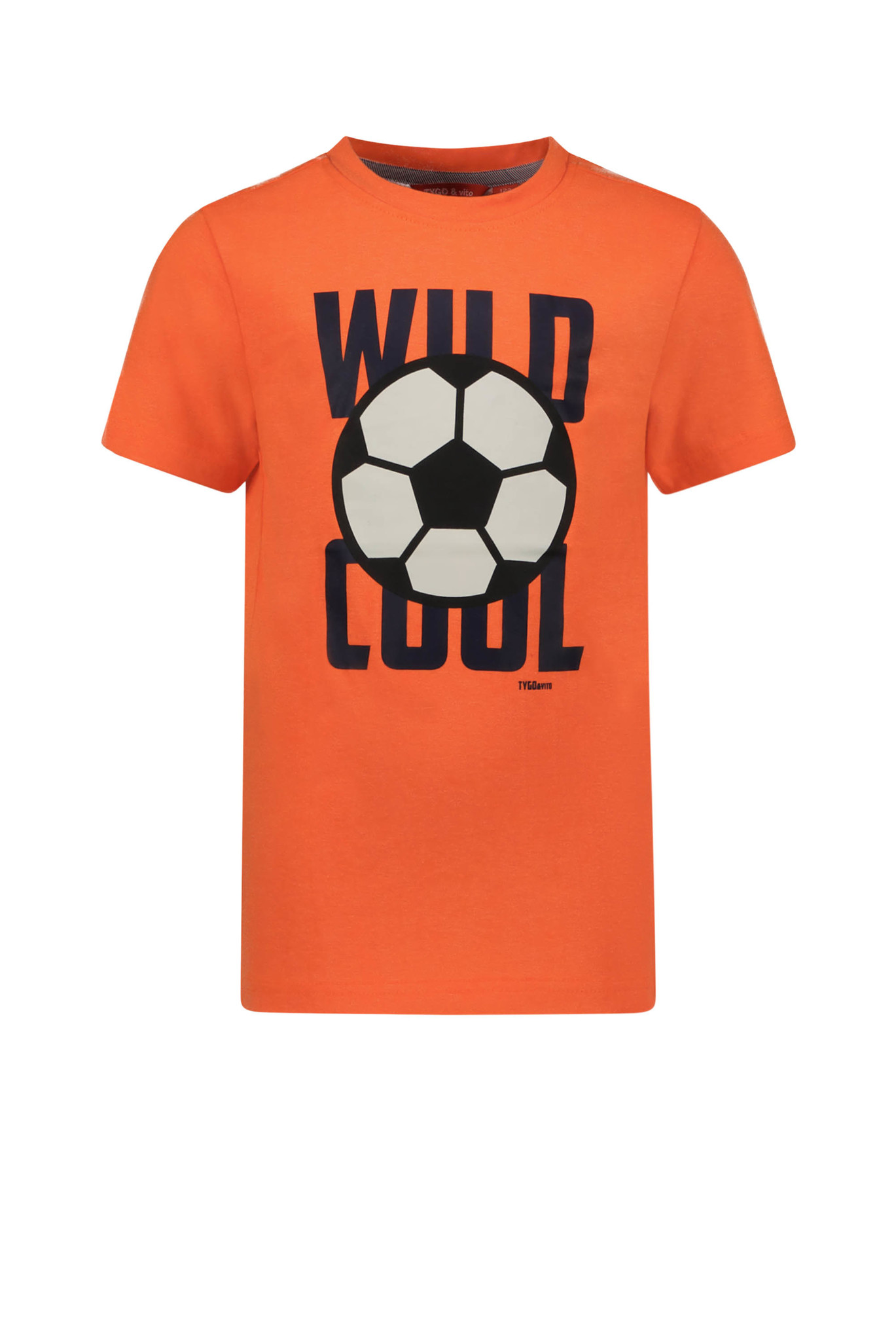 Tygo & Vito Jongens t-shirt - Orange Clownfish Tygo & Vito Jongens t-shirt - Orange Clownfish