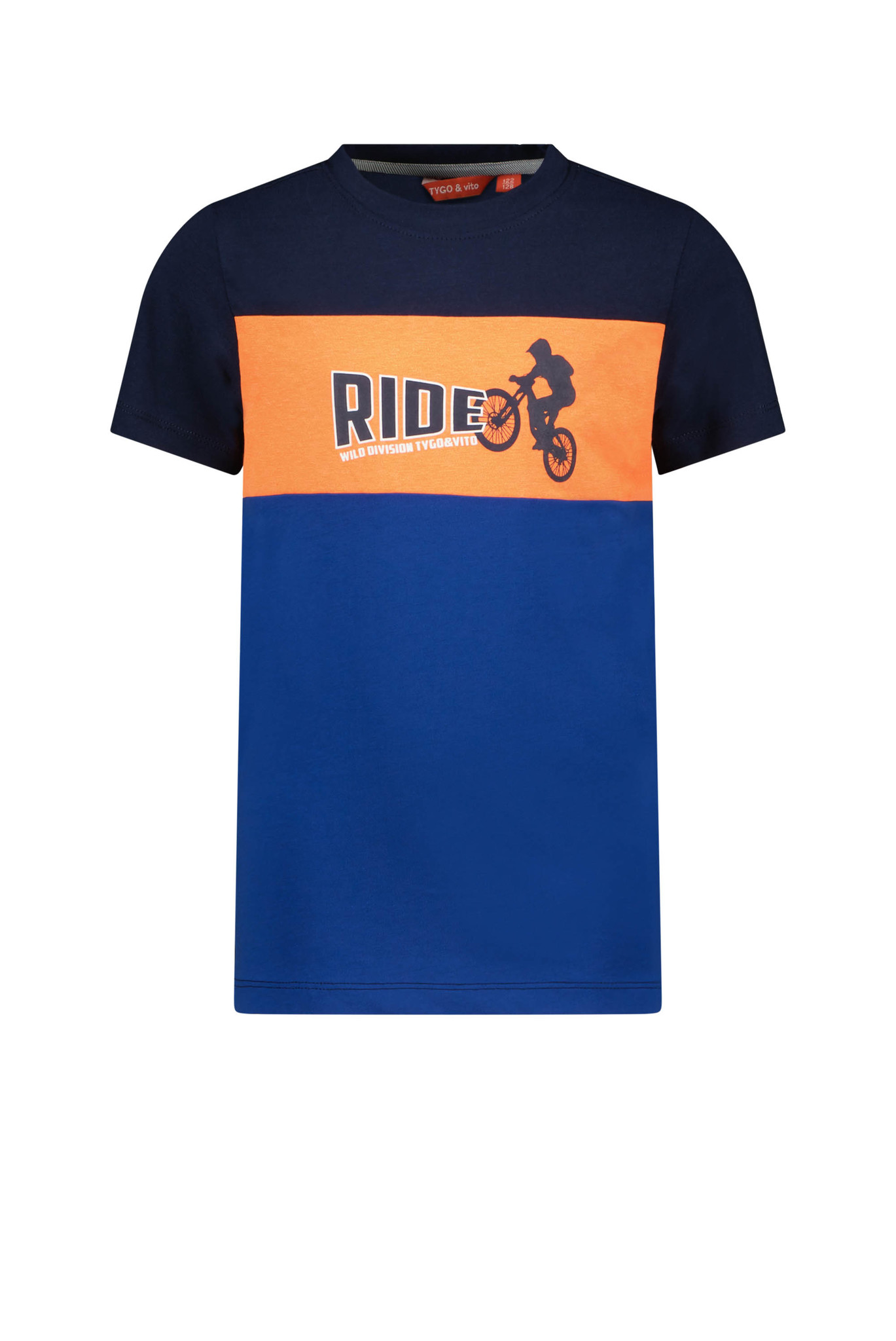 Tygo & Vito Jongens t-shirt - Marine blauw Tygo & Vito Jongens t-shirt - Marine blauw