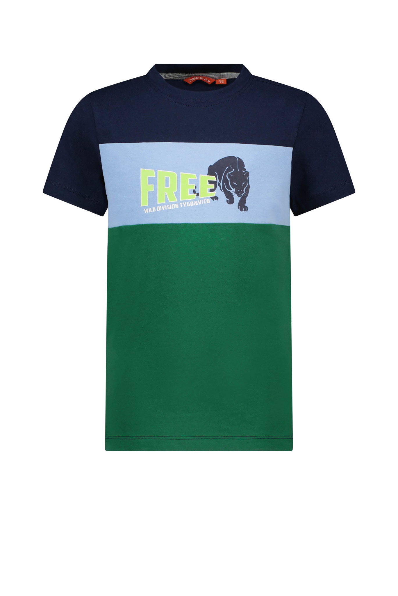 Tygo & Vito Jongens t-shirt - Marine blauw Tygo & Vito Jongens t-shirt - Marine blauw