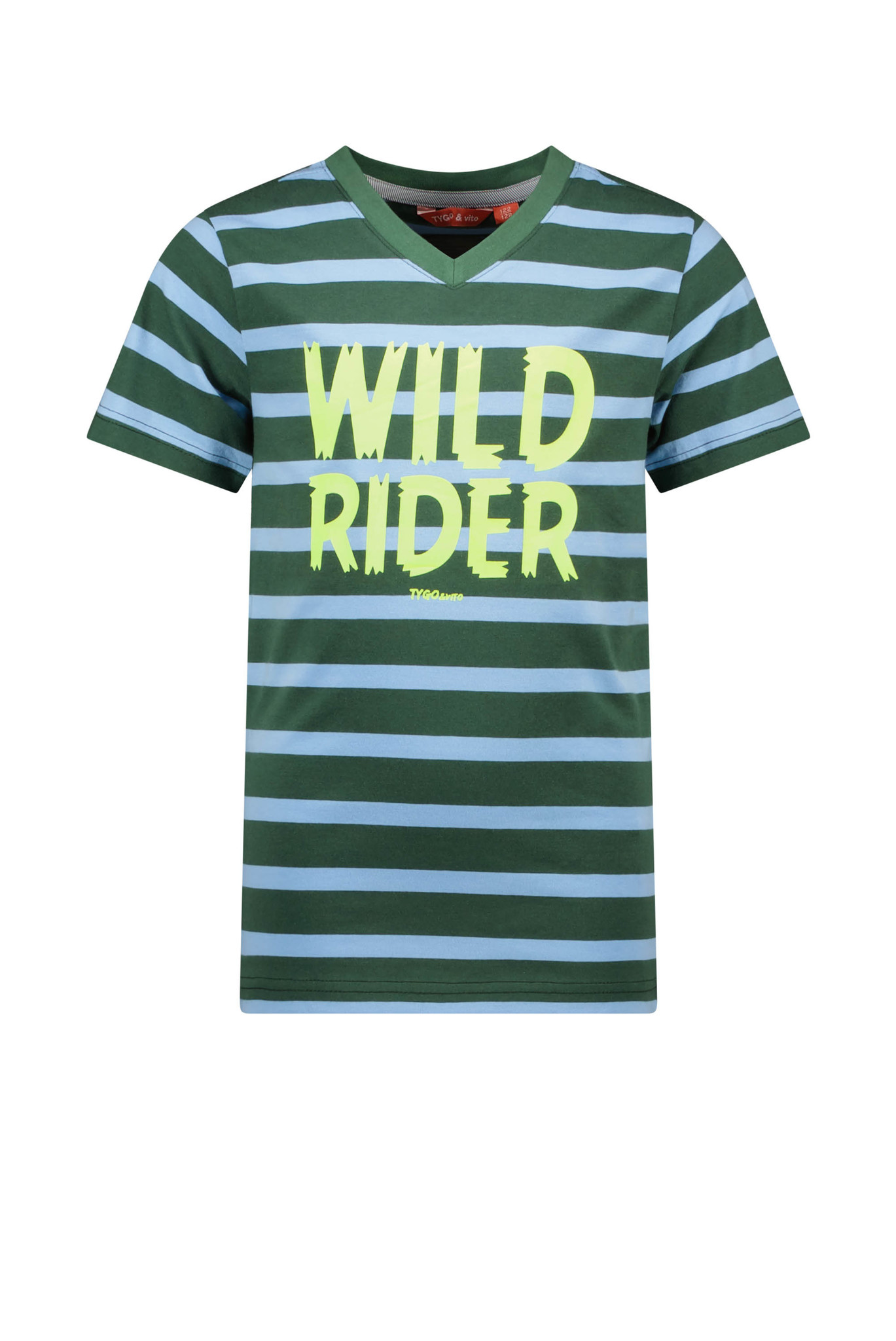 Tygo & Vito Jongens t-shirt - Groen Tygo & Vito Jongens t-shirt - Groen