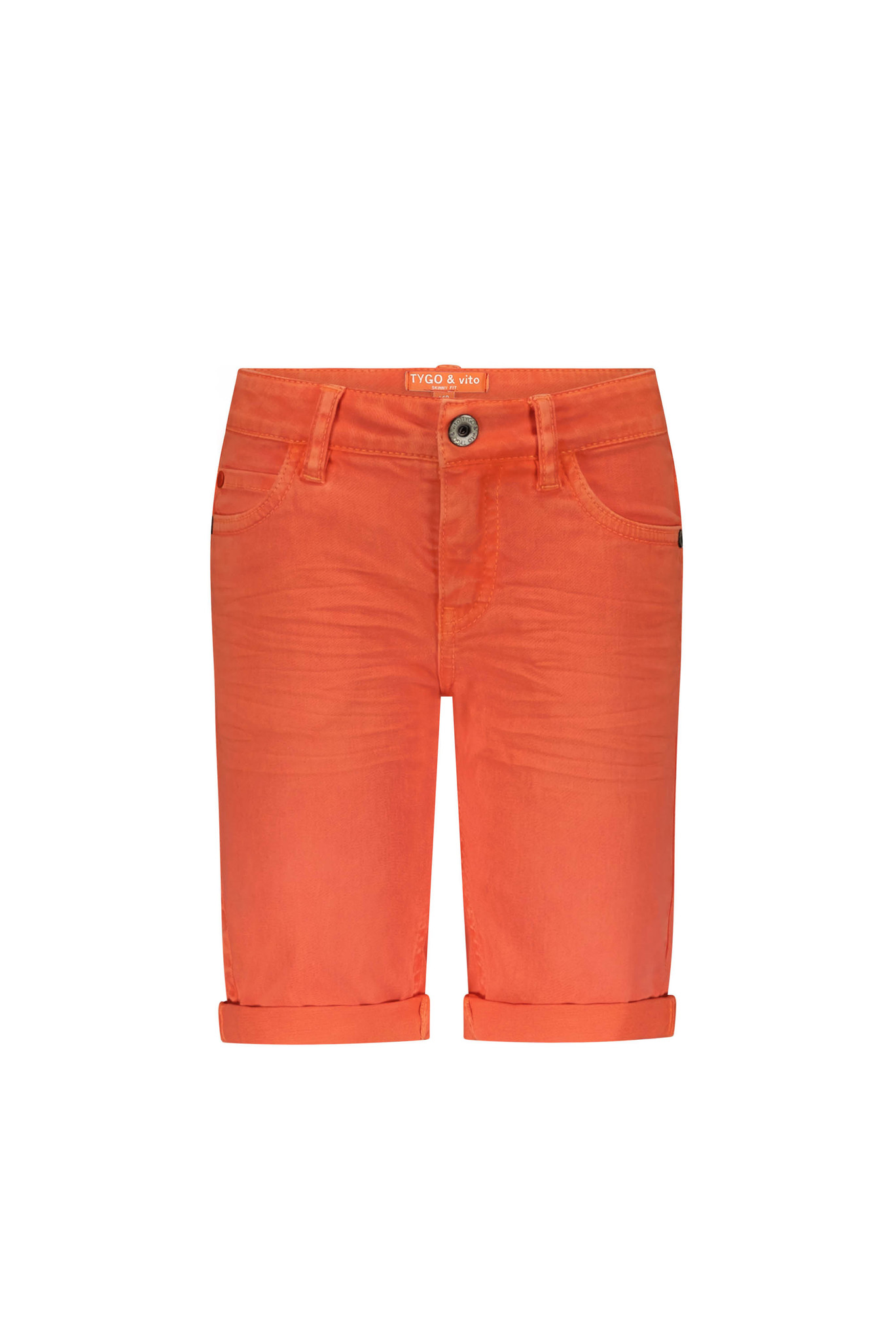 Tygo & Vito Jongens short - Orange Clownfish Tygo & Vito Jongens short - Orange Clownfish