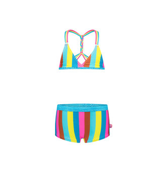 Just Beach Meisjes bikini triangel - Boho streep