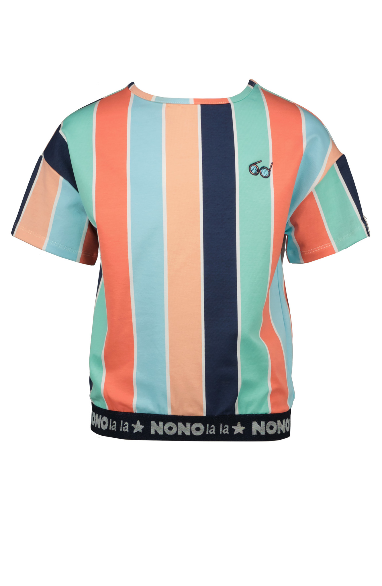 NoNo Meisjes - top Kiss - Papaya Punch NoNo Meisjes - top Kiss - Papaya Punch