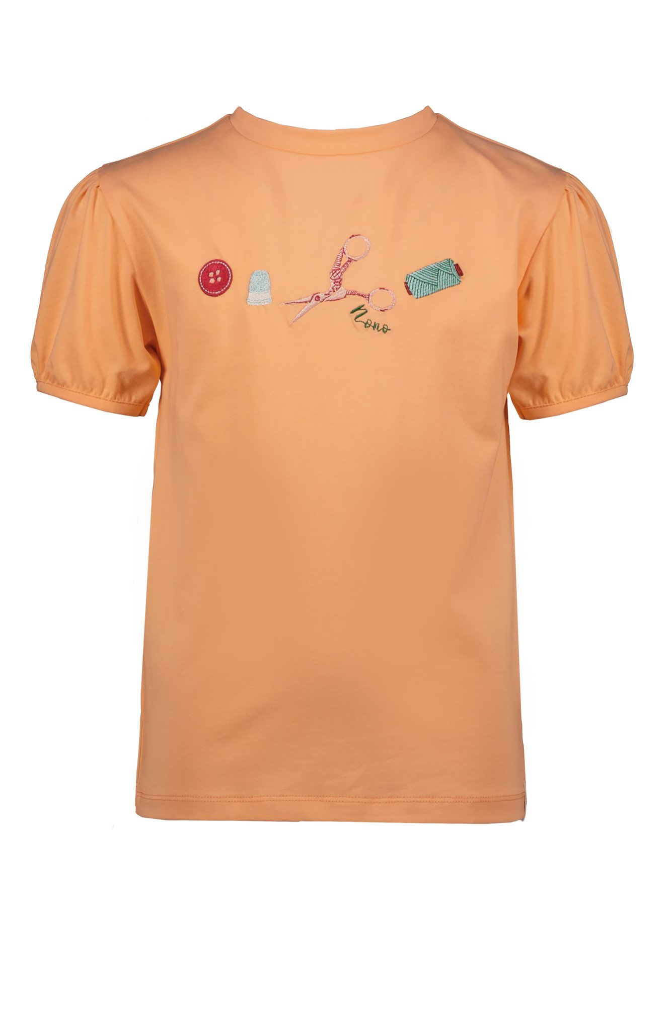 NoNo Meisjes - t-shirt Kella - Papaya Punch