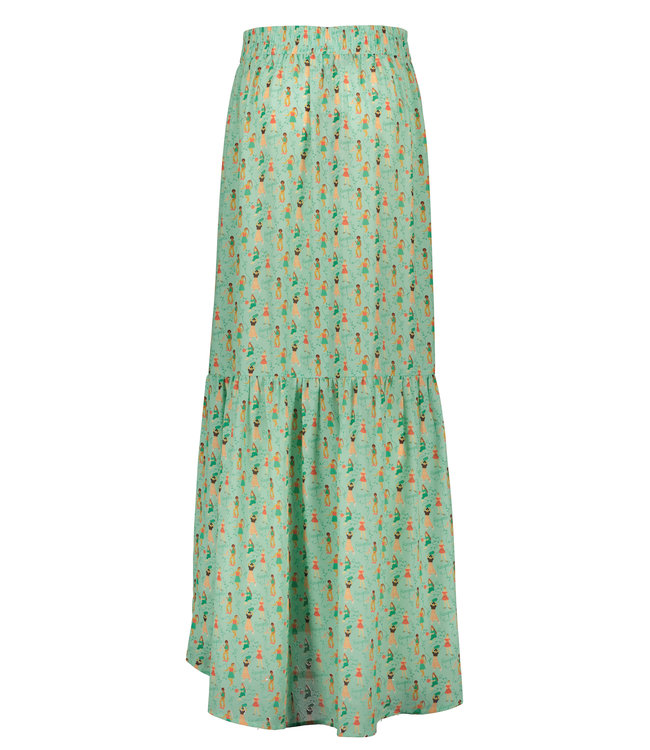 NoNo Meisjes - mom maxi rok Bodil Jane - Licht Jade