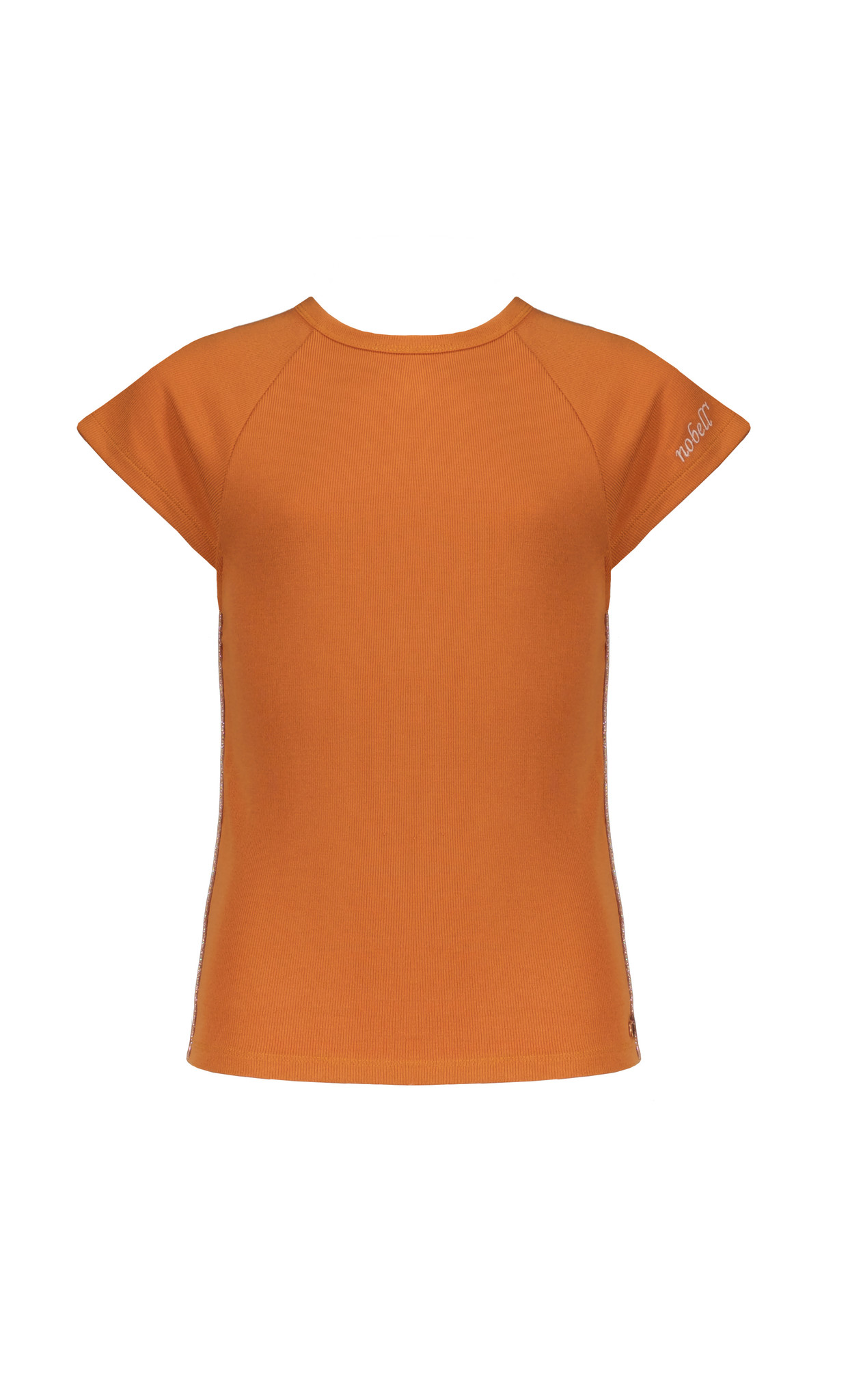 NoBell meiden t-shirt Kat rib Ginger