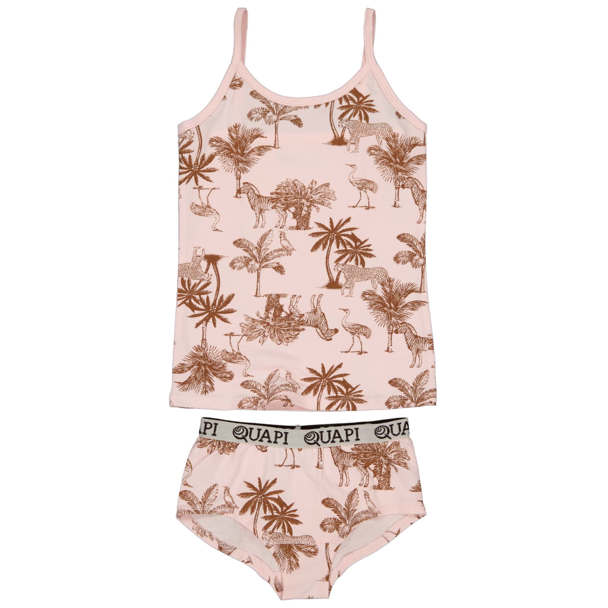 Quapi Meisjes ondergoed Pip - AOP roze jungle Quapi Meisjes ondergoed Pip - AOP roze jungle