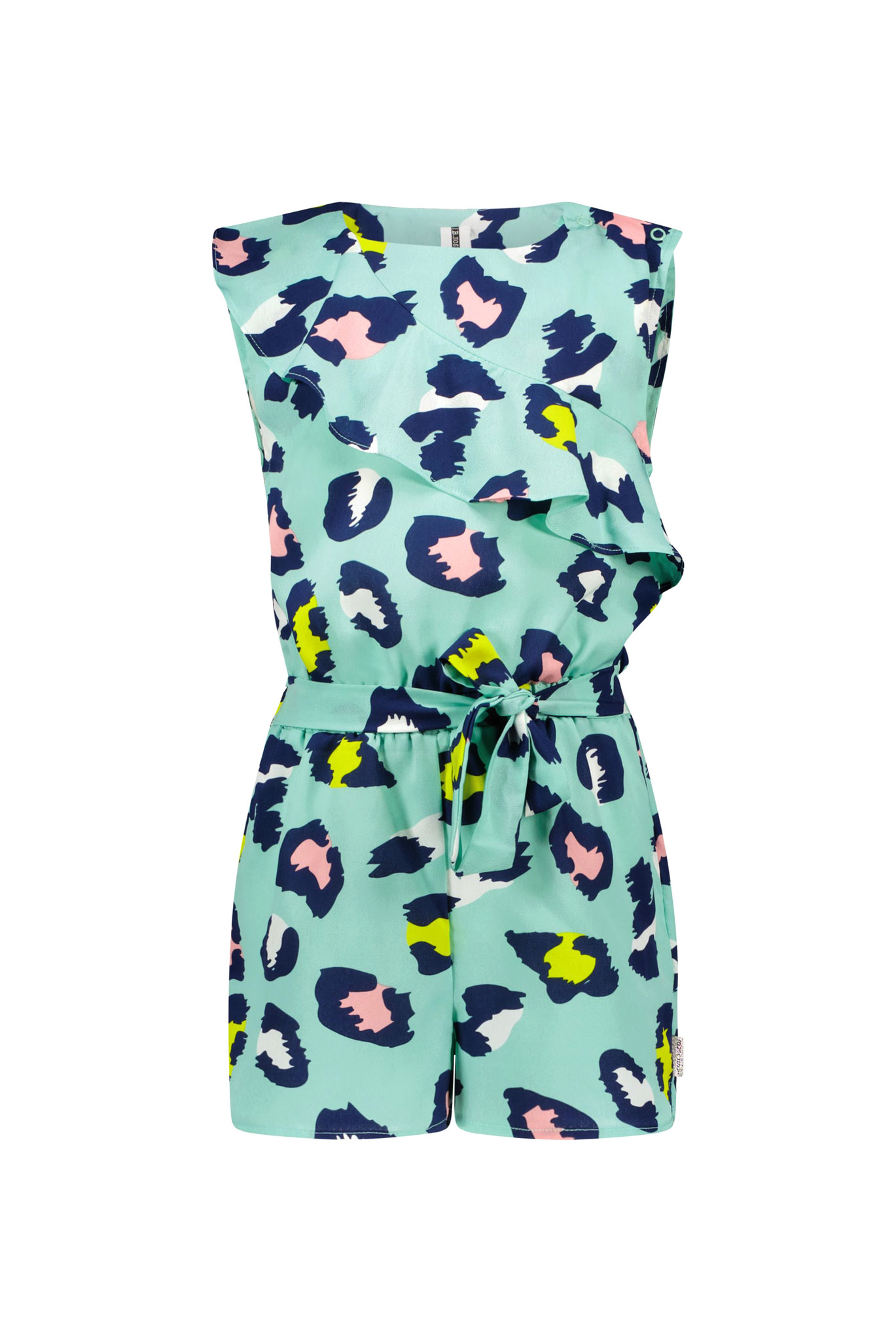 B.Nosy Meisjes jumpsuit AOP - Bloom Leo B.Nosy Meisjes jumpsuit AOP - Bloom Leo