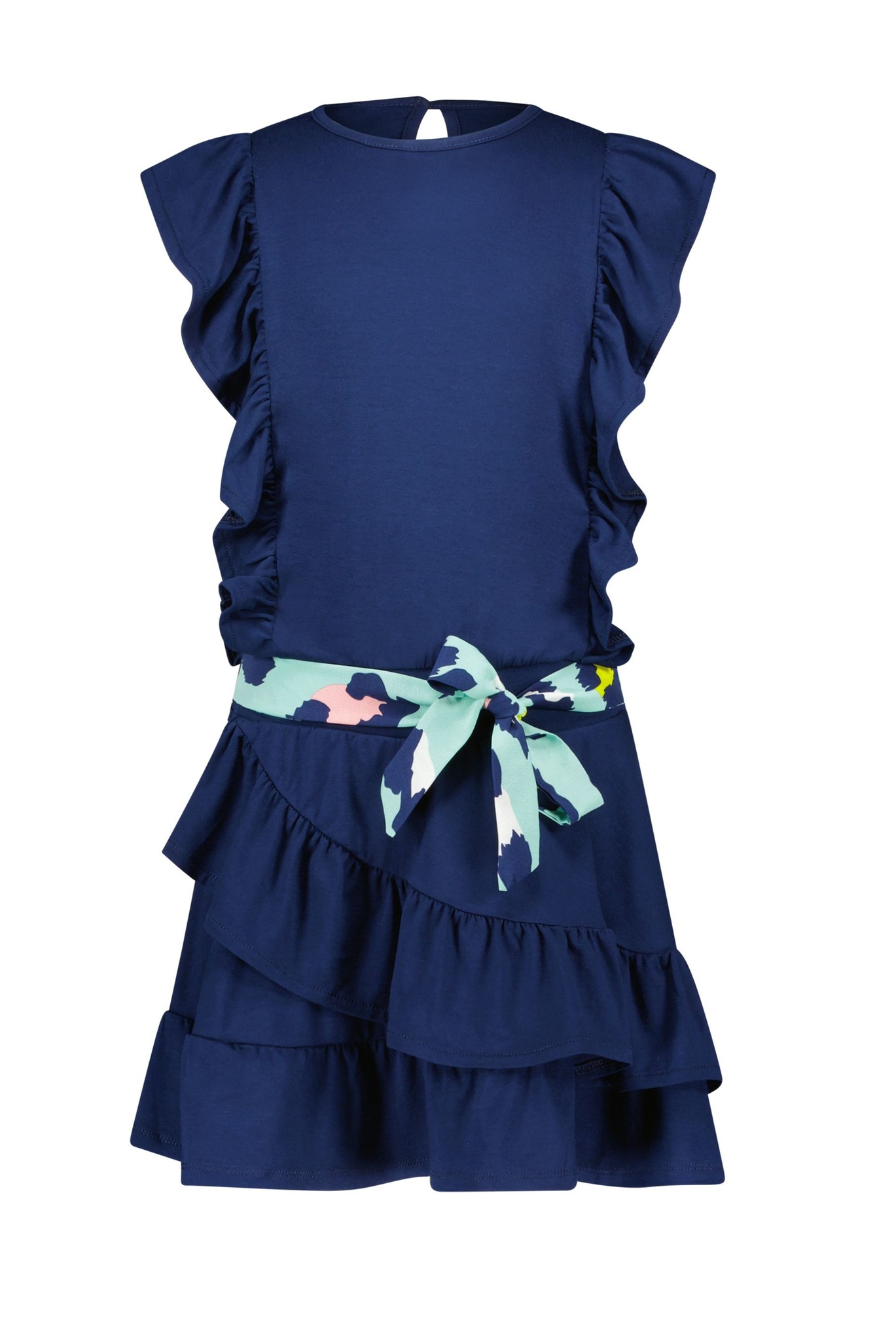 B.Nosy Meisjes jurk - Night blauw B.Nosy Meisjes jurk - Night blauw
