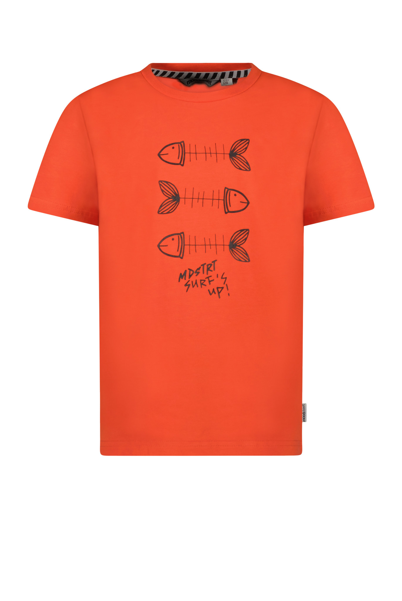Moodstreet Jongens t-shirt - Sporty Oranje Moodstreet Jongens t-shirt - Sporty Oranje
