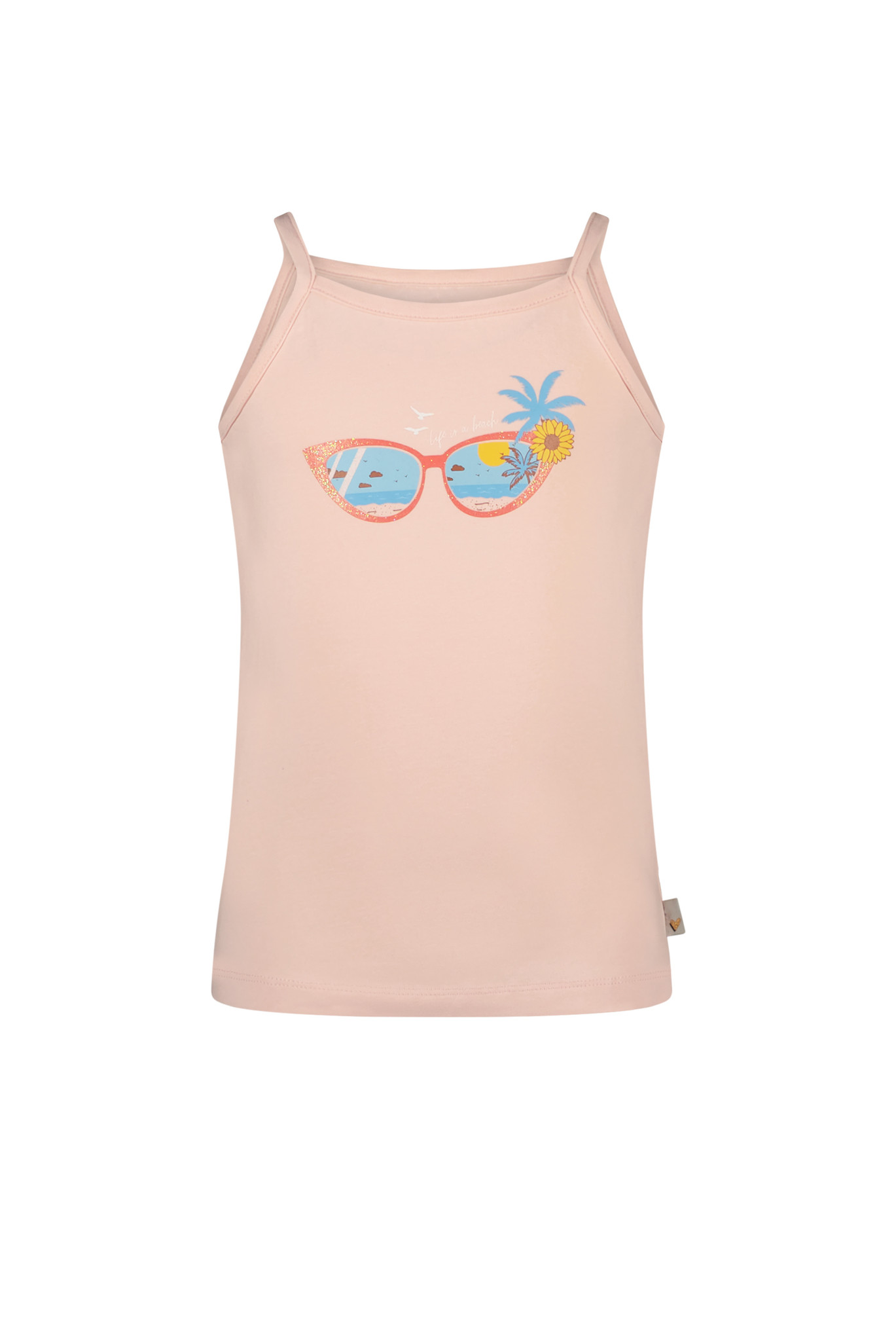 Moodstreet Meisjes tanktop fancy - Licht roze Moodstreet Meisjes tanktop fancy - Licht roze