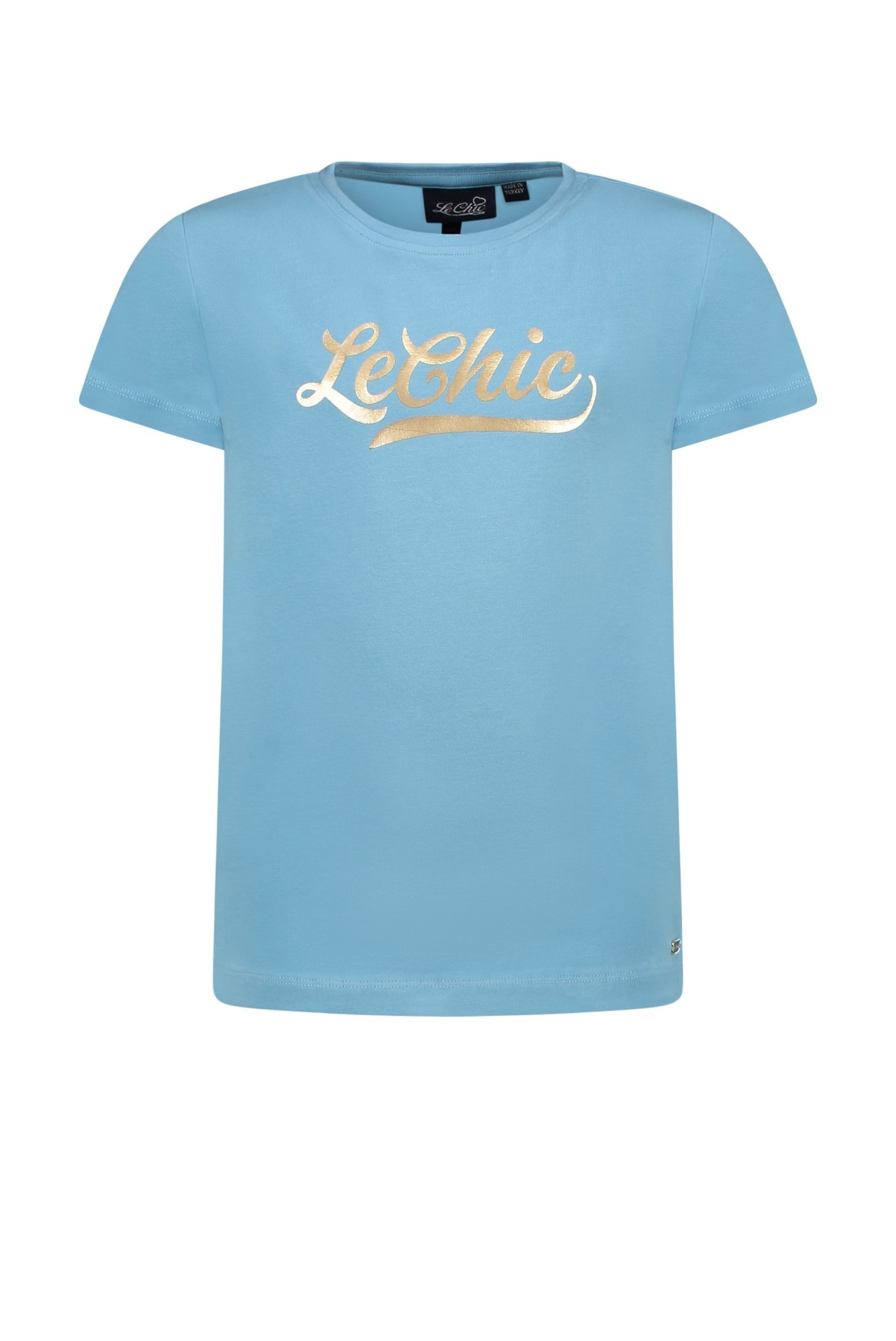 Le Chic Meisjes t-shirt - Blauw Jay Le Chic Meisjes t-shirt - Blauw Jay