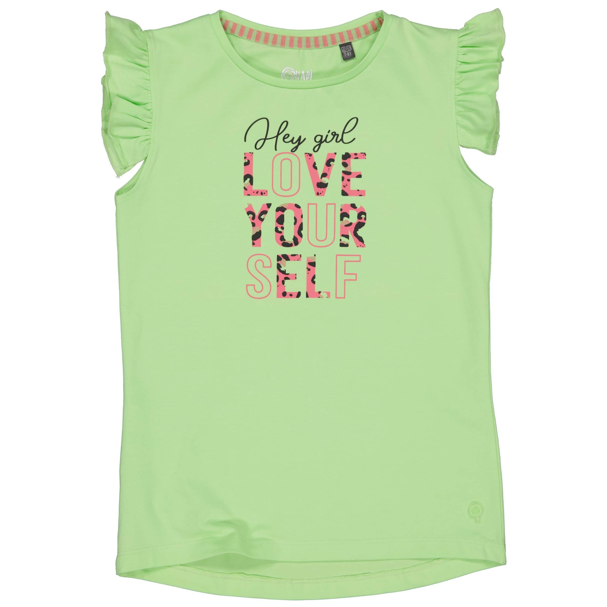 Quapi Meisjes t-shirt - Mareen - Zomer groen