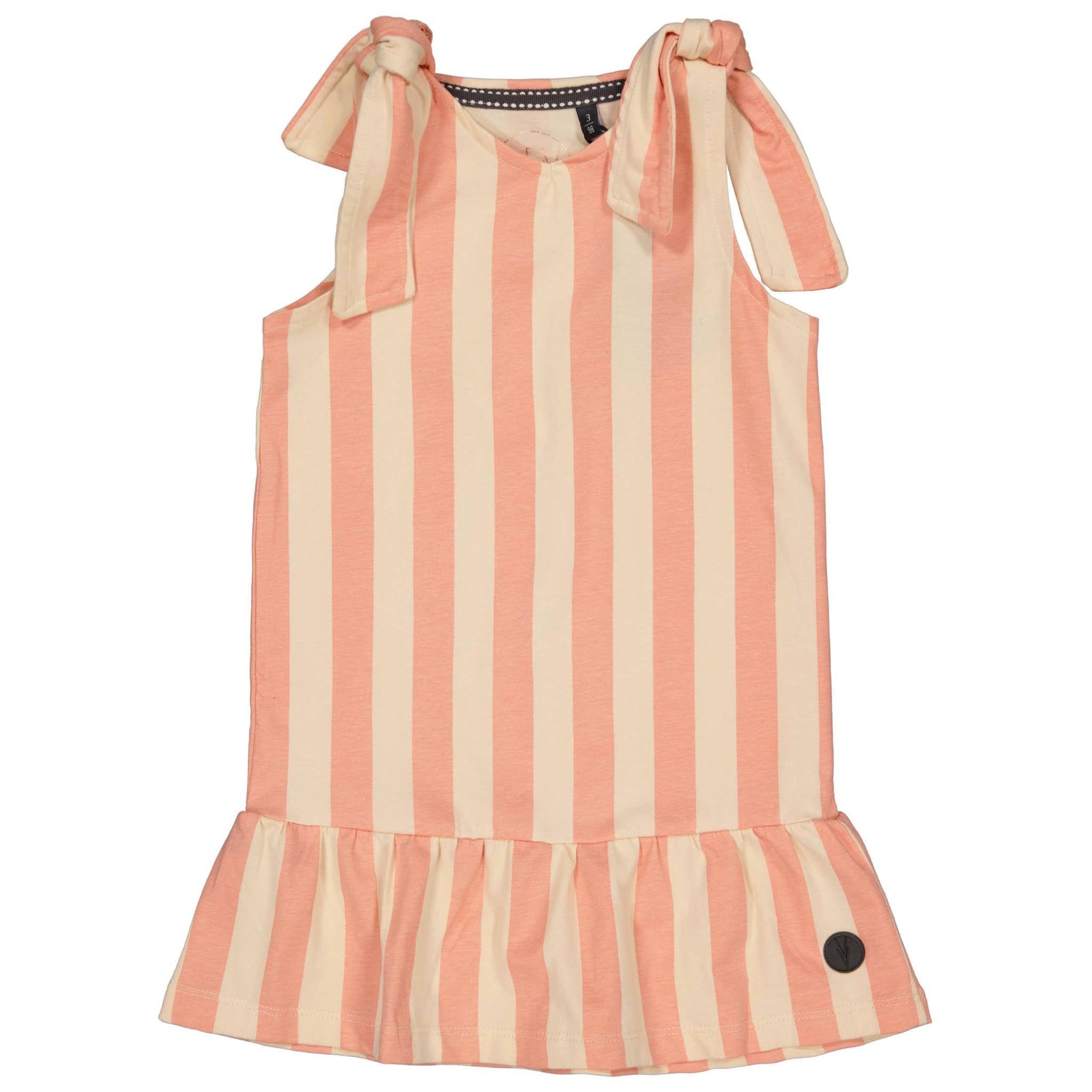 LEVV Little Meisjes jurk - Vanessa - Zand LEVV Little Meisjes jurk - Vanessa - Zand