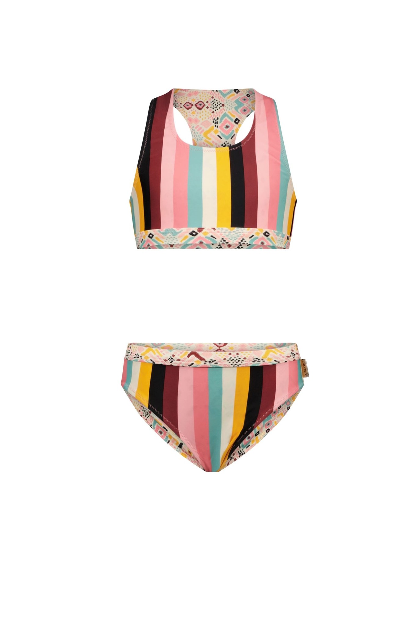 B.Nosy Meisjes reversibel bikini - Hippie streep B.Nosy Meisjes reversibel bikini - Hippie streep