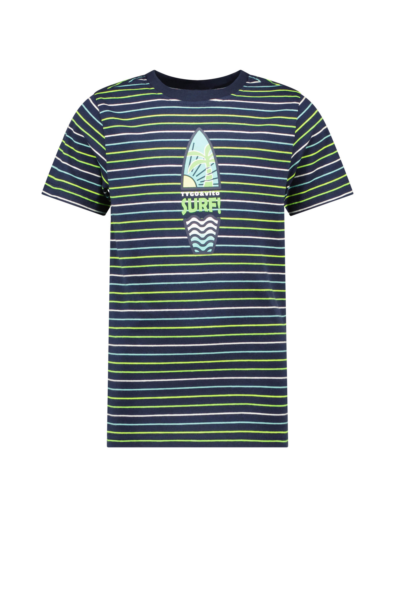 Tygo & Vito Jongens t-shirt - Marine blauw Tygo & Vito Jongens t-shirt - Marine blauw