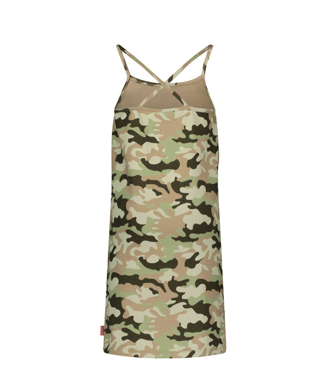 Tygo & Vito Meisjes jurk camo AOP - Army
