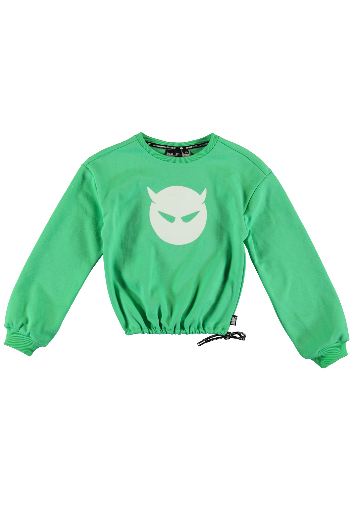 SUPERREBEL Meisjes sweater Catalina - Fluo mint SUPERREBEL Meisjes sweater Catalina - Fluo mint