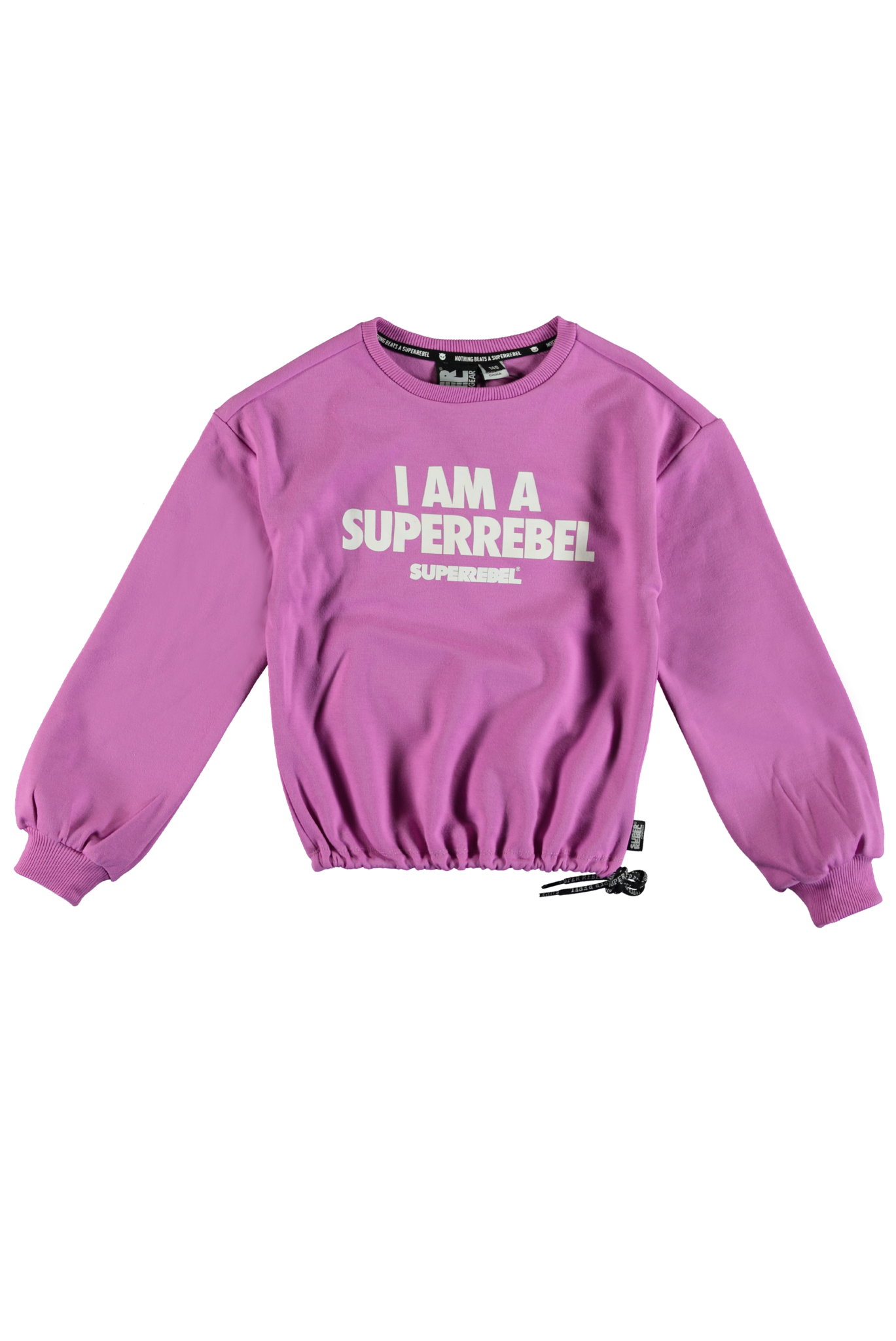 SUPERREBEL Meisjes sweater Catalina - Fluo paars SUPERREBEL Meisjes sweater Catalina - Fluo paars