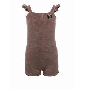 LOOXS Little Meisjes jumpsuit - Taupe grijs