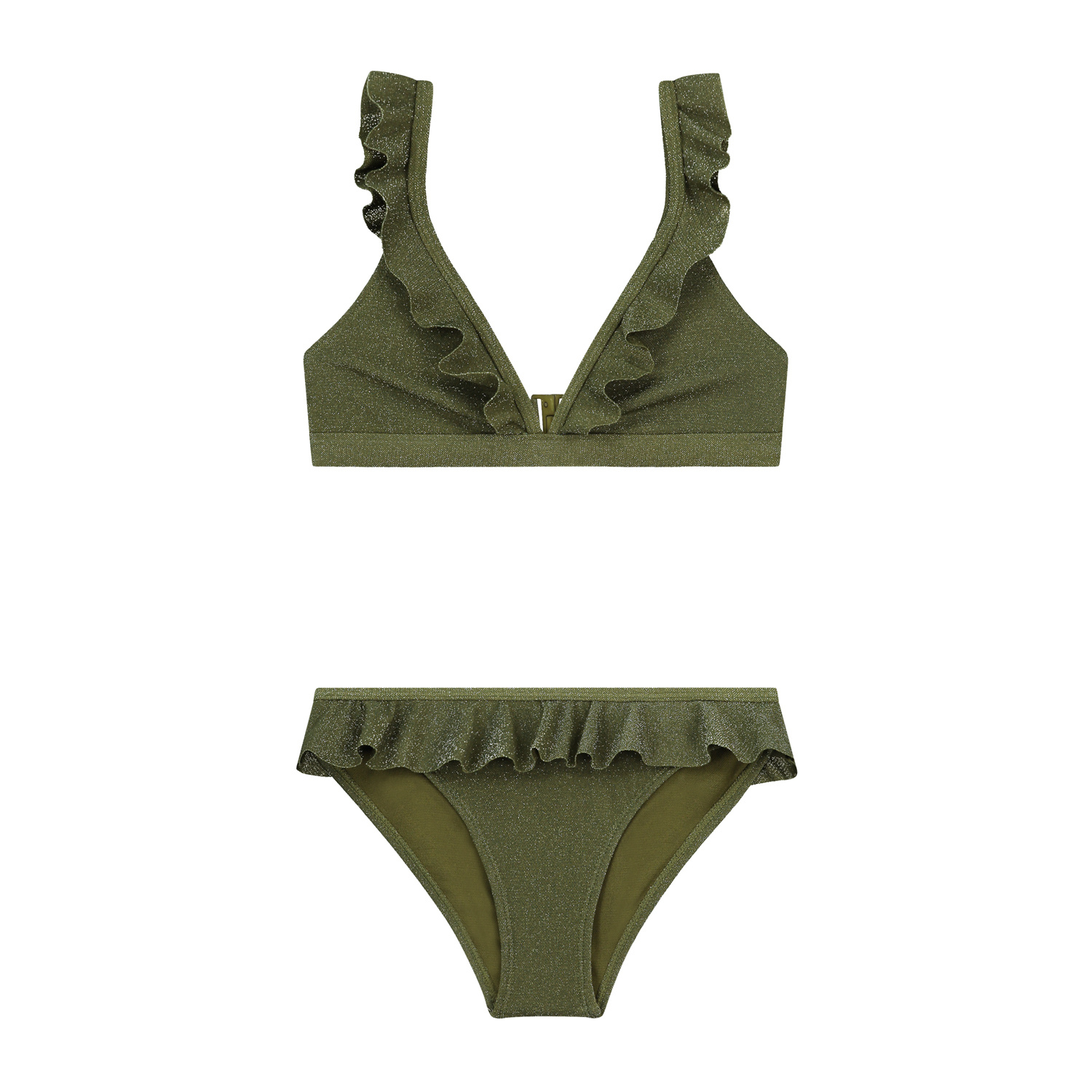 Shiwi Meisjes bikini Bella - Palmboom groen Shiwi Meisjes bikini Bella - Palmboom groen