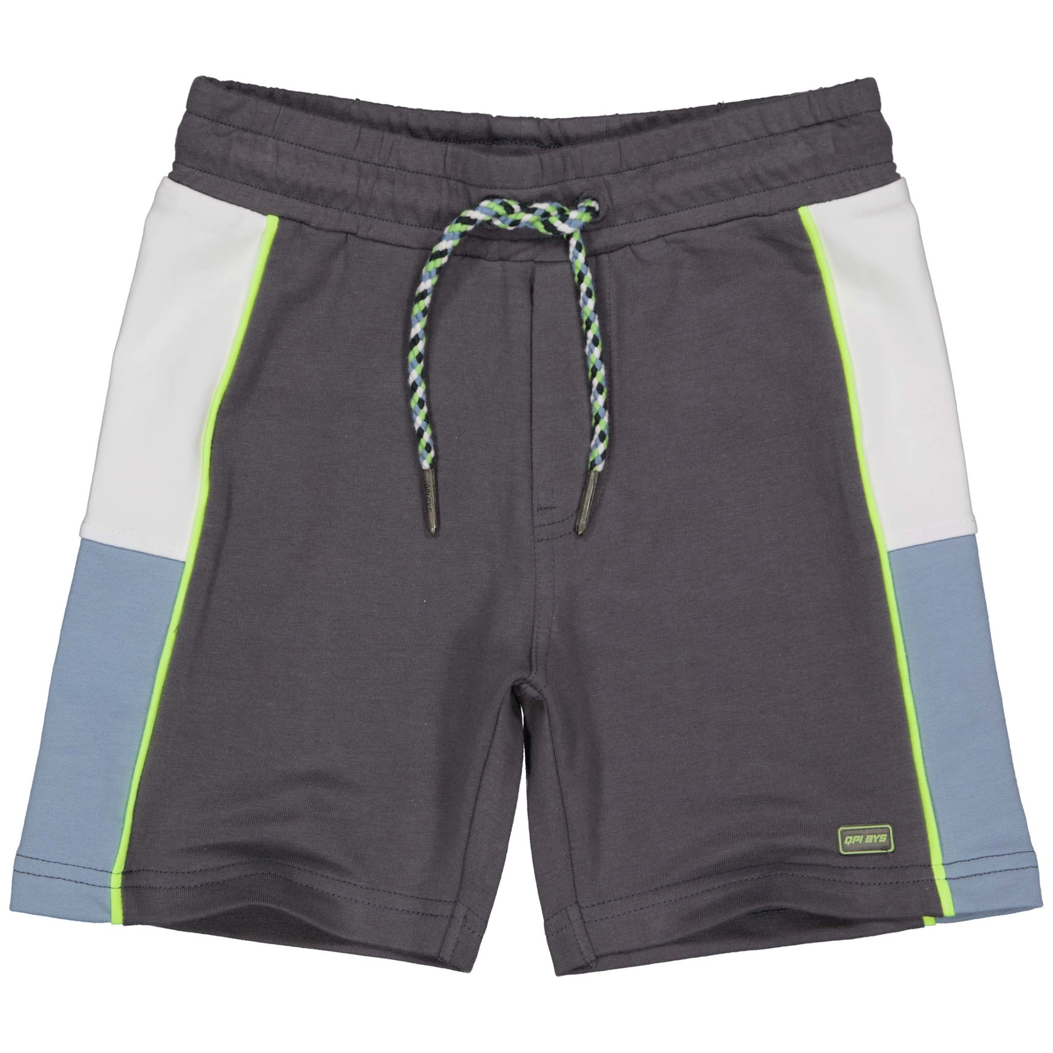 Quapi Jongens sweat short - Miquel - Donker grijs Quapi Jongens sweat short - Miquel - Donker grijs