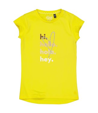 Quapi Meisjes t-shirt - Maude - Geel