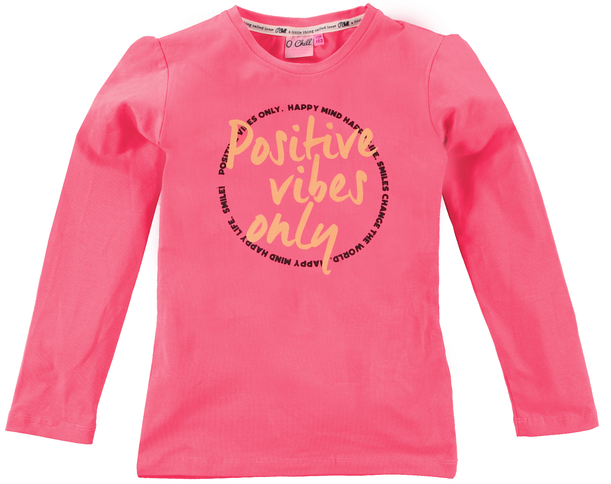 O'Chill Meisjes shirt - Jess - Roze O'Chill Meisjes shirt - Jess - Roze