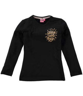 O'Chill Meisjes shirt - Kendra -  Zwart