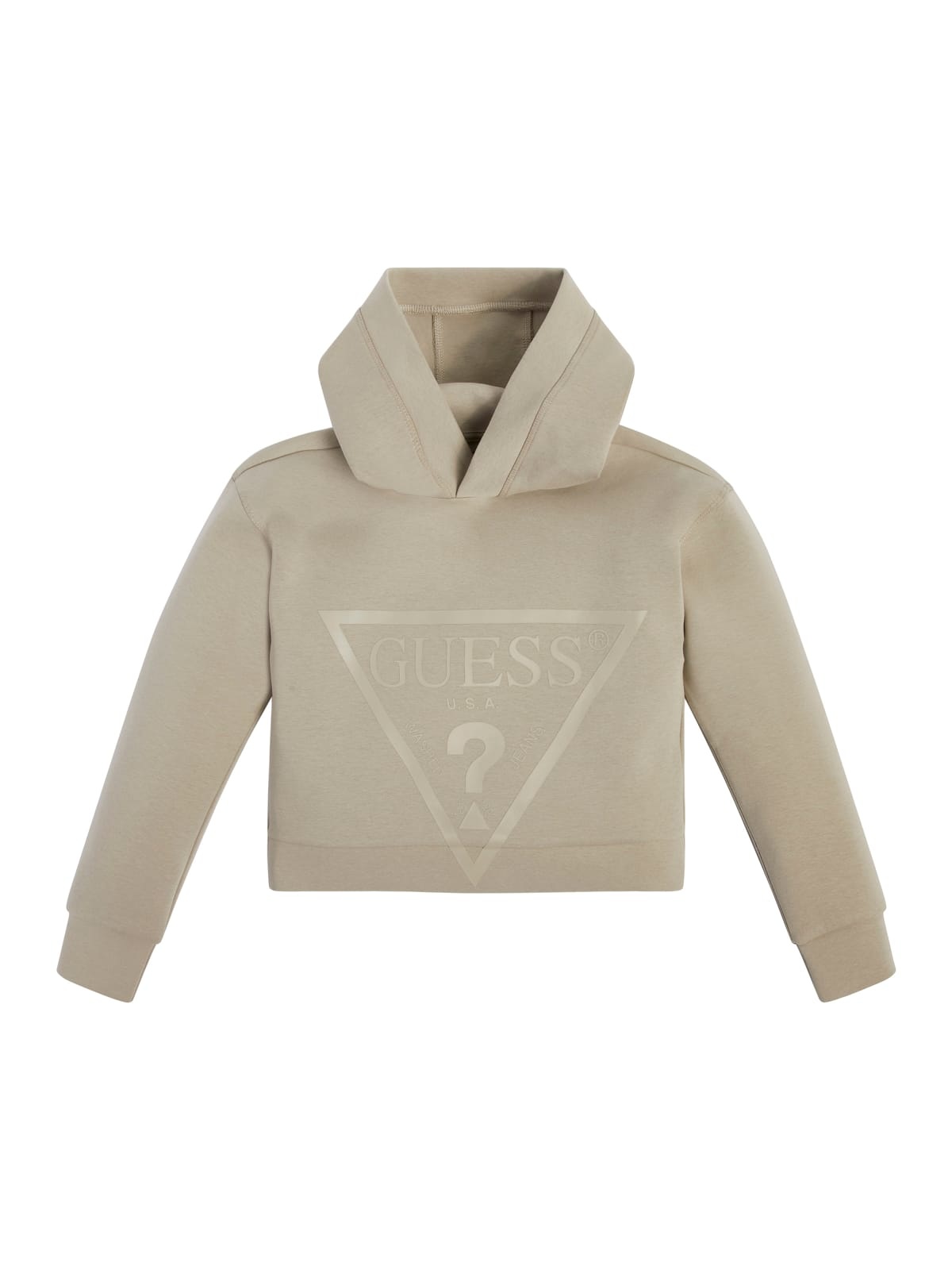 Meisjes active hoodie - Taupe