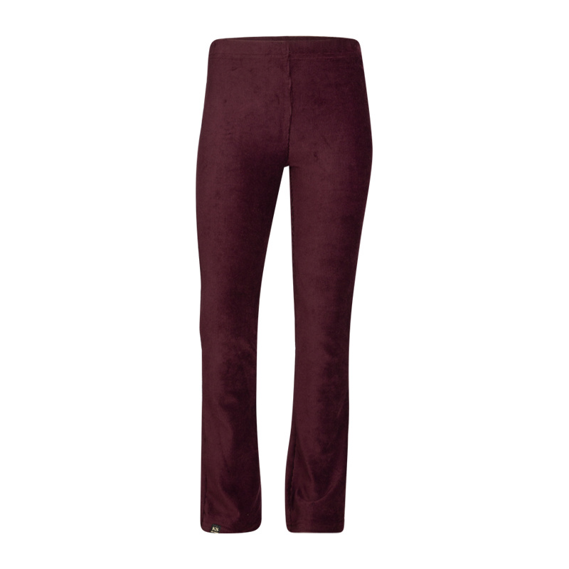 KIEstone Meisjes flair broek - Donker rood