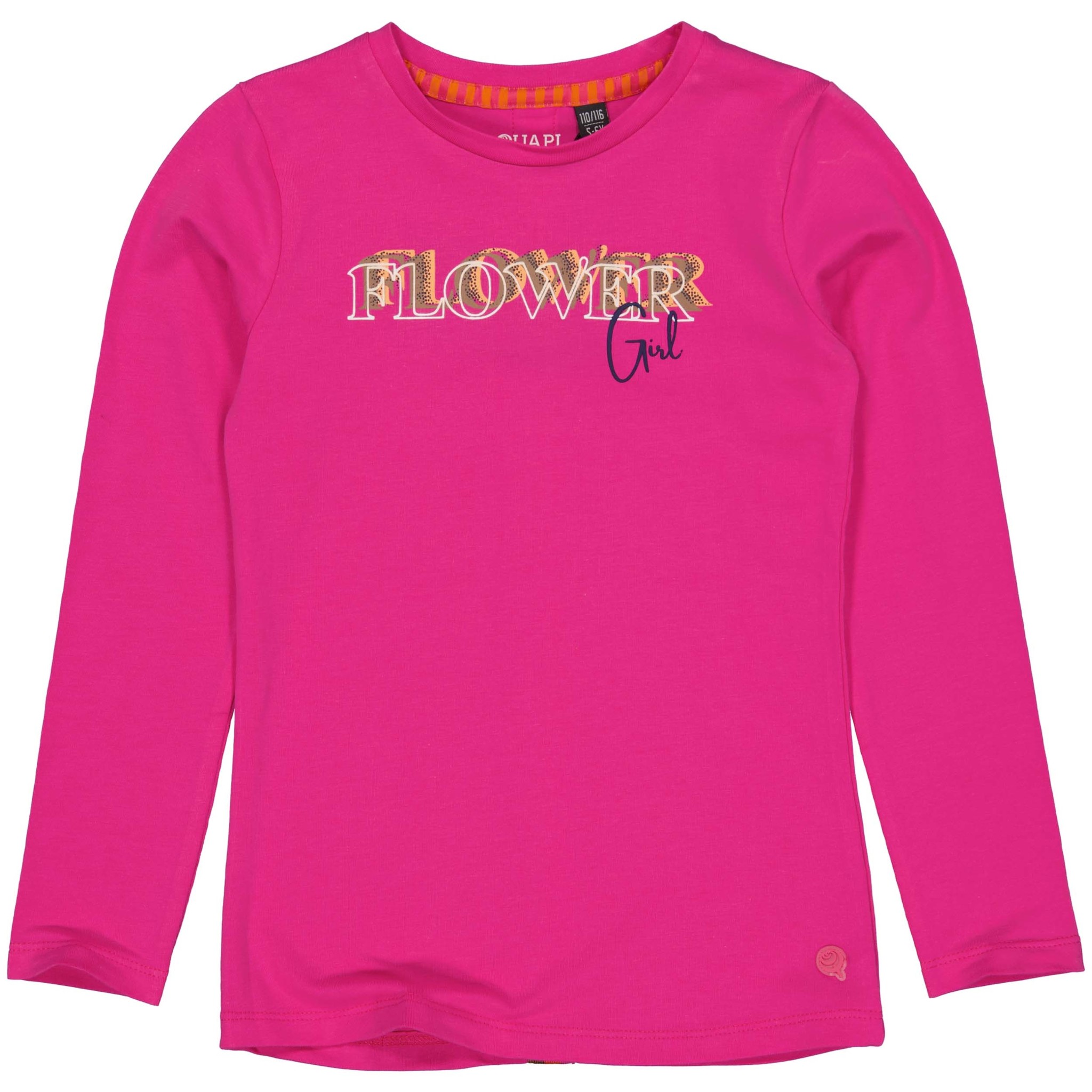 Quapi Meisjes shirt - Rega - Magenta roze Quapi Meisjes shirt - Rega - Magenta roze