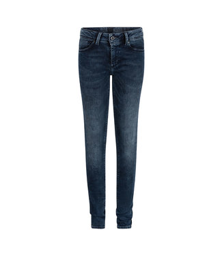 Indian Blue Jeans Jongens jeans broek Brad super skinny fit - Blauw zwart