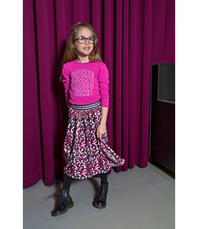 B.Nosy Meisjes midi rok - Something leo AOP