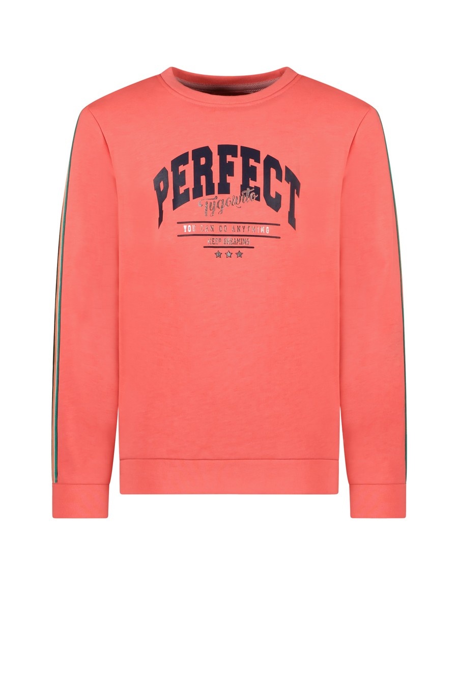 Tygo & Vito Meisjes sweater - Fiery koraal Tygo & Vito Meisjes sweater - Fiery koraal